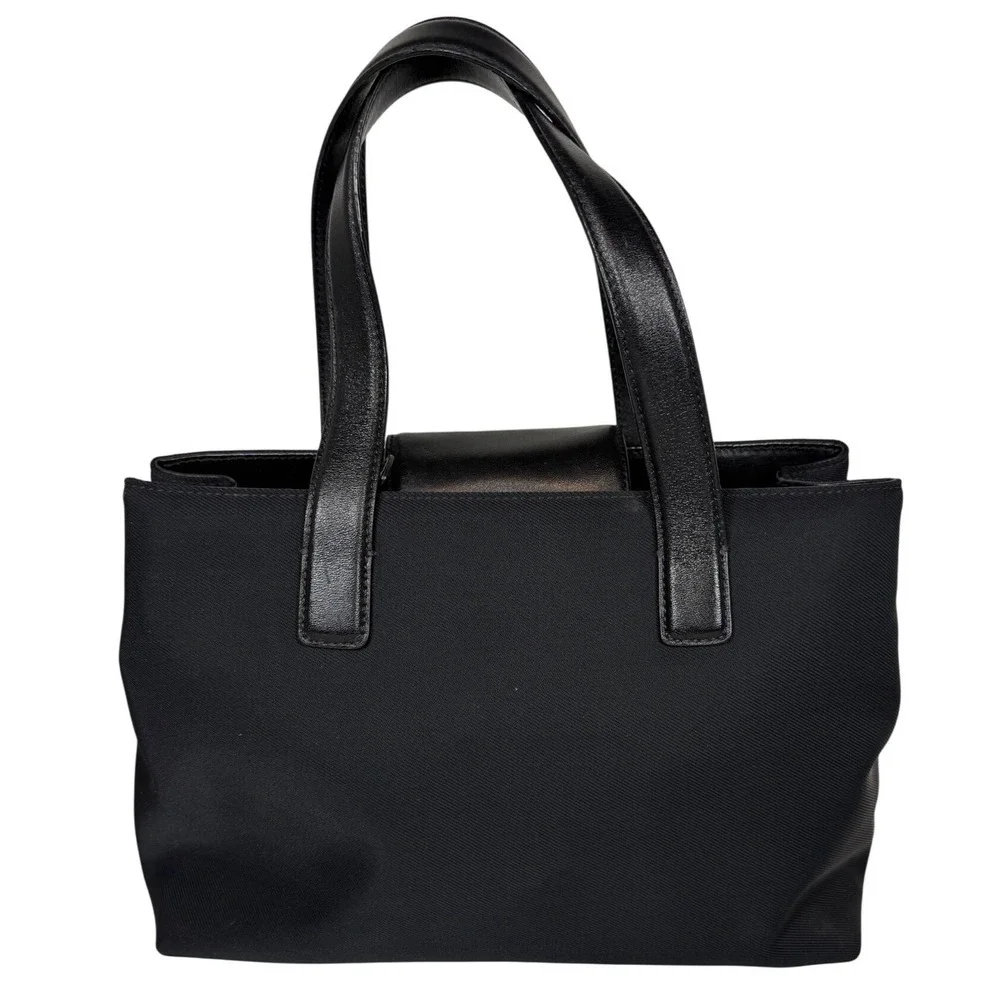 Vintage COACH Mercer Satchel (Model 7400) 1990s Durable Black Nylon Twill Fabric